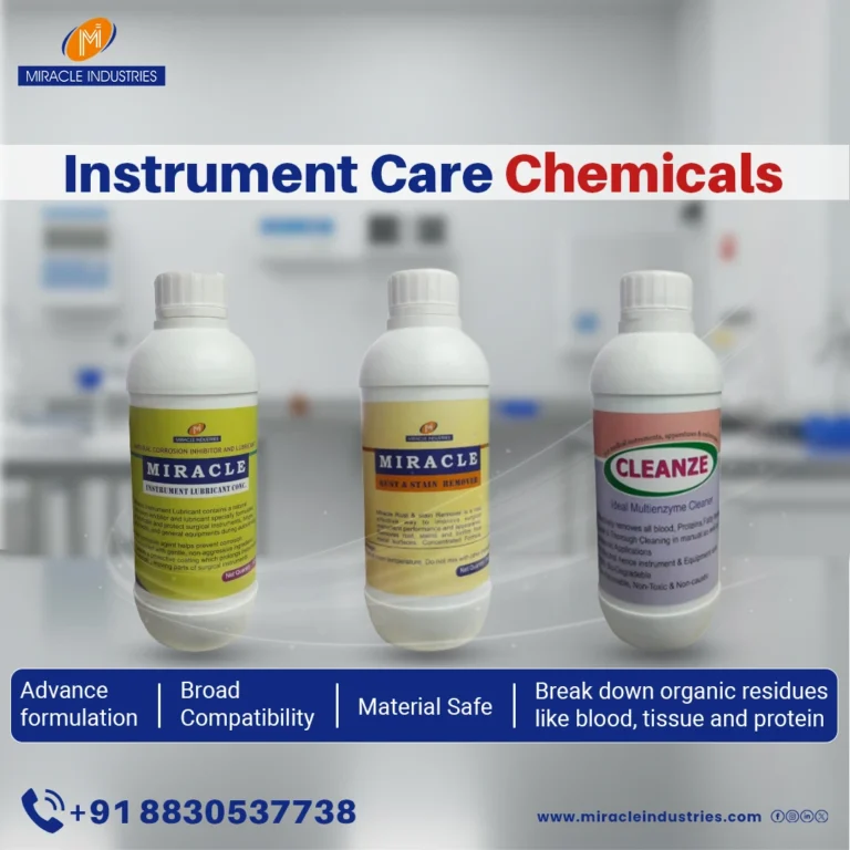 instrumental care chemicals