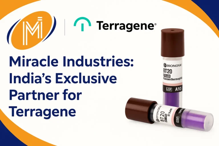 Miracle industries exclusive partner for terragene